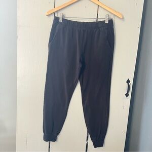 Monrow Sweatpants Fleece Faded Black Joggers Size XS